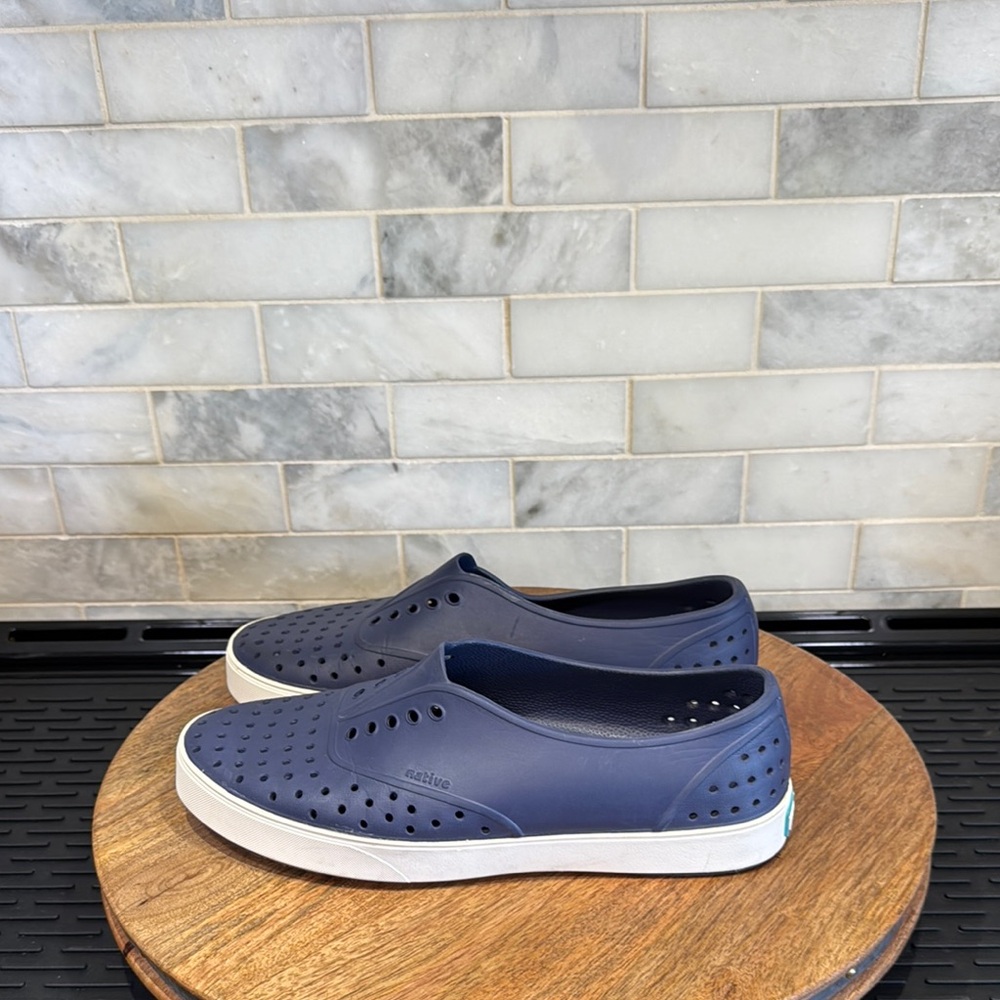 Native Miller Casual Navy Slip-On Shoes